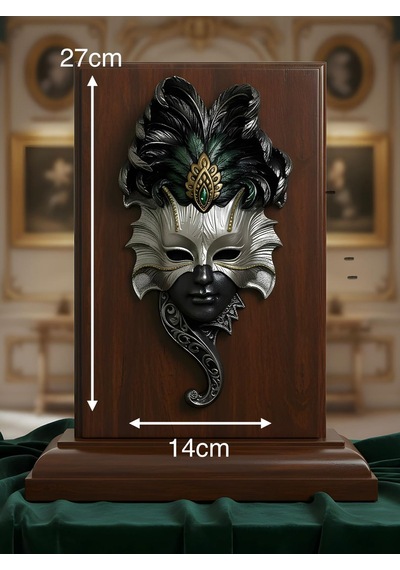 Emerald Venezia Mask Duvar Dekoru