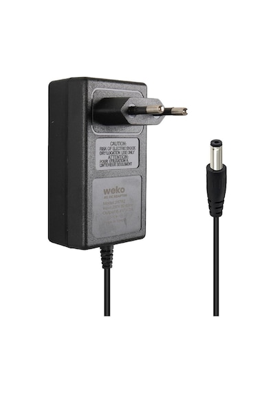 Weko 8.4 Volt 2 Amper 5.5x2.5mm Uçlu Priz Tip Kırmızı Yeşil Ledli Yerli Üretim Akü Şarj Adaptörü Cihazı