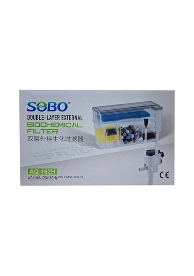 Sobo Aq-162h Bio Askı Filtre 8 Wt 600 L/h