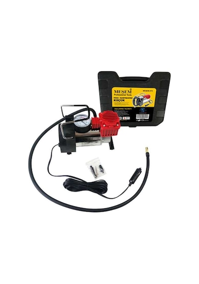 Meşem-575 12 Volt Çakmaklık Girişli Araç Kompresörü Lastik Şişirm N11.5359