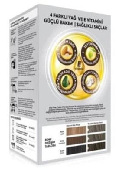 Alix Kit Saç Boyası 7.1 50 Ml Küllü Kumral