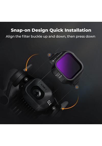 K&f Concept Djı Mini 5 Pro Uyumlu 6 Lı Nd & Cpl Filtre Seti,-cpl Nd8 Nd16 Nd32 Nd64 Nd128