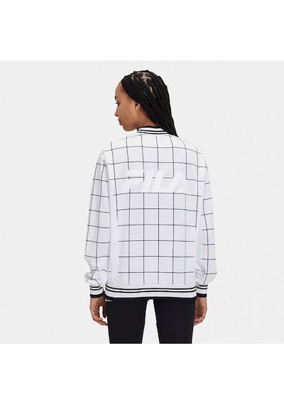 Beyaz - Siyah Fila Mont Check Allover Print Su411118 Beyaz - Siyah