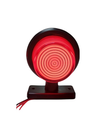Ahmet Otomotiv 2 Adet Maxı Neon Küpe Sarı-kırmızı 12v-24v