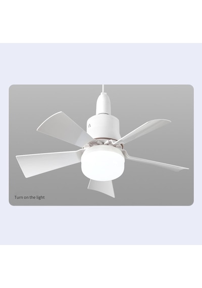 82 Watt Vantilatör 3 Kademe Hız Dimmerli 3 Renk Led Işık Cata Karayel Kumandalı Fan Torch Led Ampul Çok Renkli