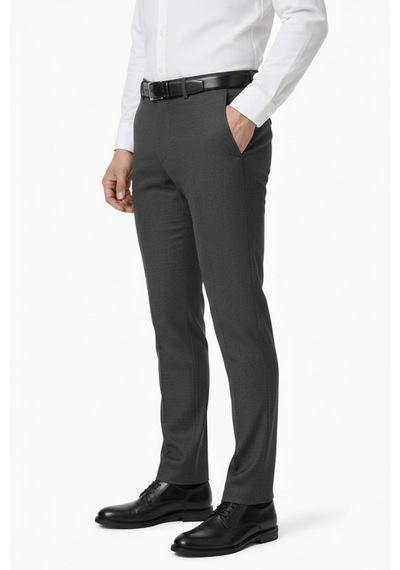 Günce Erkek Regular Fit Kumaş Pantolon Likra Kumaş Bgl-st05033 K.Gri