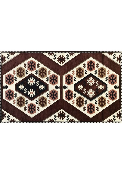 Shark Anadolu Yörük Kilim Kahve Renkli