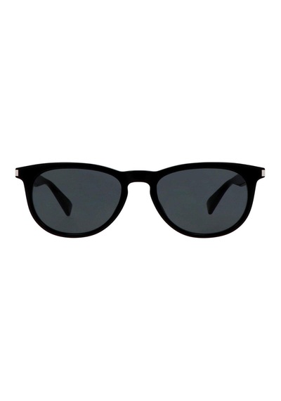 Saint Laurent Sl 797 001 53 Unisex Oval Siyah Kemik Güneş Gözlüğü Siyah