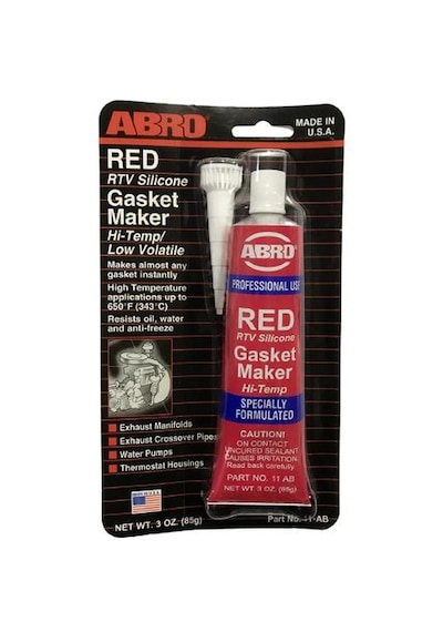 Abro Sıvı Conta Kırmızı Rtv  85Gr