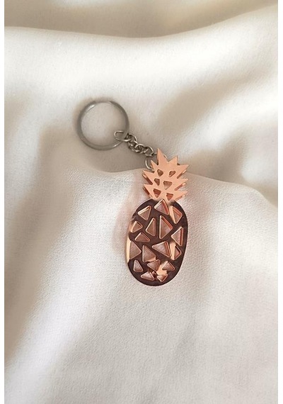 Anahtarlık Ananas Meyve Araba Çanta Cüzdan Süsü Aksesuar
