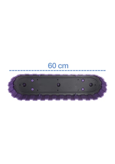 Poliwork Akasya Renkli Plastik Balkon Saksısı Oval 60 Cm