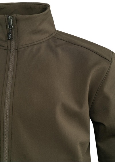 2as Samuel Erkek Softshell Kareli Ceket Haki Haki