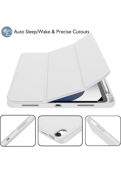 Lenovo Tab Tb-311fu Tb-311xu 10.1inç Uyumlu Kılıf Kalem Bölmeli Smart Case Zaeh0039tr Kılıf