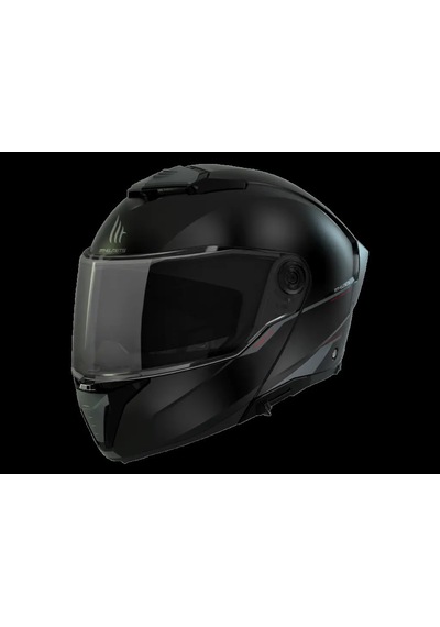 Mt Helmets Mt Atom 2 A11 Çene Açılır Motosiklet Kaskı Mat Siyah