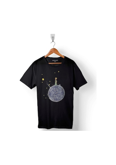 Le Petıt Prınce Lıttle Küçük Prens Baskılı Tişört Unisex T-shirt 001