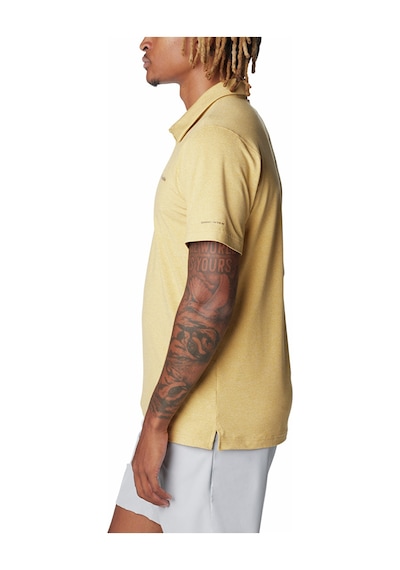 Columbia Tech Trail Erkek Kısa Kollu Polo T-shirt Ao2933 A.gri Açık Gri