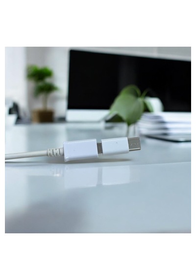 Dönüştürücü Micro Usb Type-c Beyaz Renk -