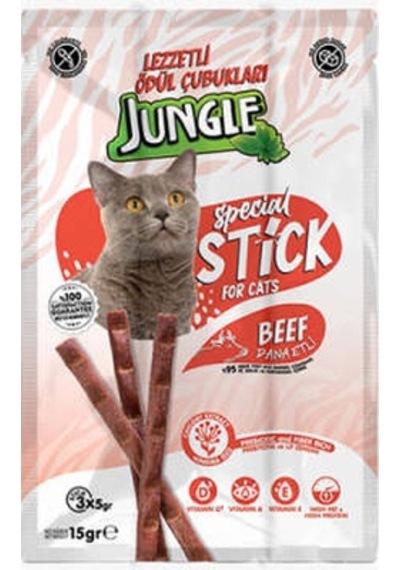 Sticks Dana Etli Kedi Ödül Çubuğu 3x5 Gr