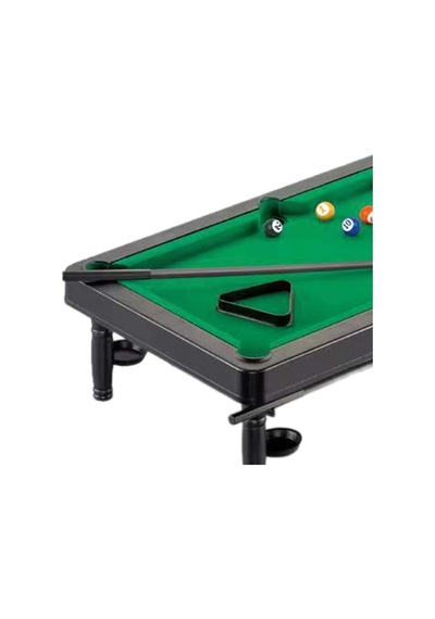 Dolıty Çocuk Bilardo Masası Seti Oyunu Oyuncak Raf Üçgen