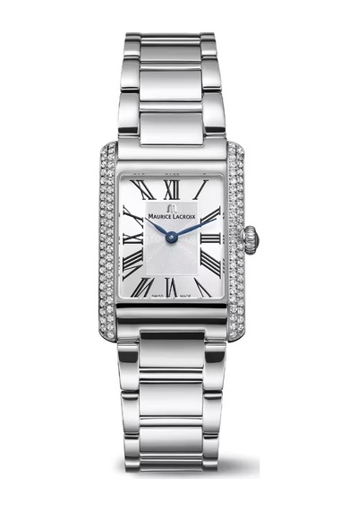 Maurice Lacroix Fiaba Square 24 X 34 Mm Quartz Saat Fa1205-sd502- Gümüş