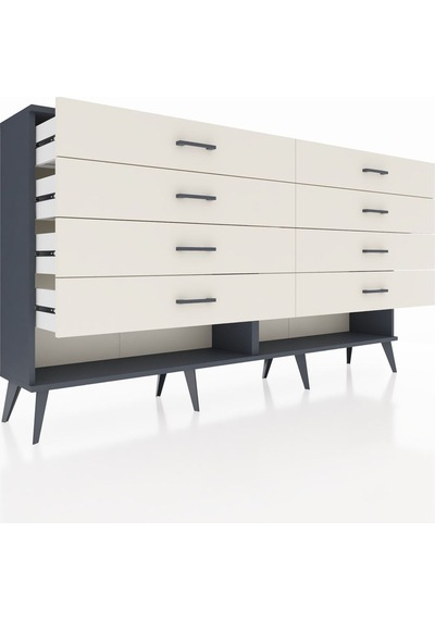 Arges Konsol 8 Çekmeceli 176x30x99 Antrasit-antrasit/aytaşı Antrasit-antrasit/aytaşı Arges Konsol 8 Çekmeceli 176x30x99 Antrasit-antrasit/aytaşı Antrasit-antrasit/aytaşı