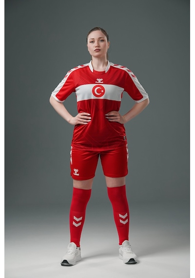 Hummel Milli Takım Forma 25-26 Kadın Kırmızı