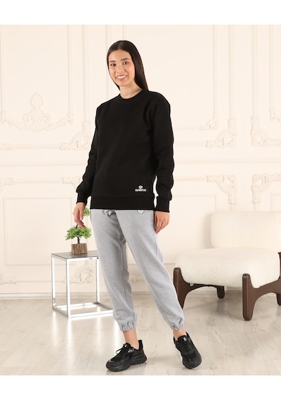 Siyah Unisex Sweatshirt Siyah