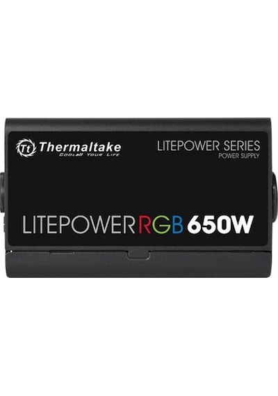 Thermaltake Litepower RGB PS-LTP-0650NHSANE-1 650W 12 CM Fanlı Güç Kaynağı