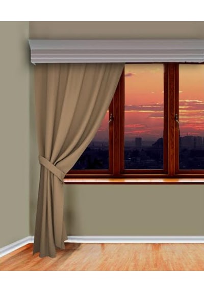 Smart Tek Parça Fon Perde 80 X 270 Cm Dekoratif Kumaş Perde