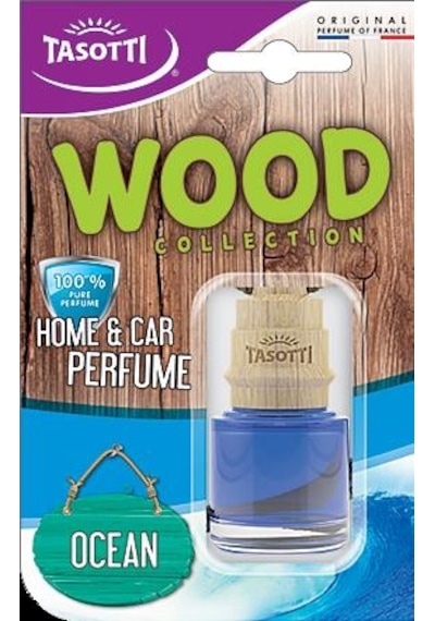 Tasotti Wood (Ocean) Deniz Esintisi Esanslı Ayna Altı Asma Koku 7ml.