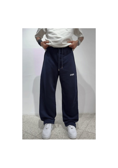 Zaee Nakışlı Yazlık Kumaş Ayarlanabilir Paça Baggy Premium Eşofman Altı Lacivert Zaee Nakışlı Yazlık Kumaş Ayarlanabilir Paça Baggy Premium Eşofman Altı Lacivert