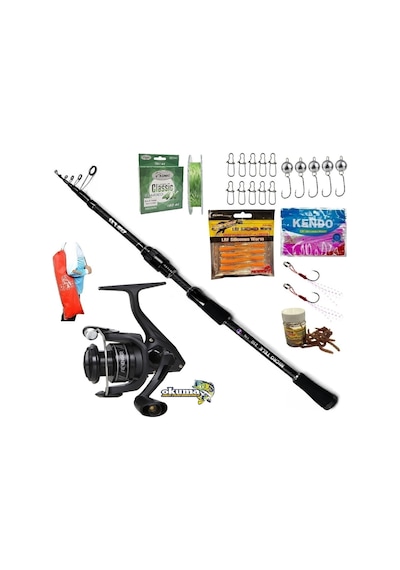 Okuma Revenger 2000 2.10mt 1-10gr Micro Tele Lrf Olta Takımı Seti