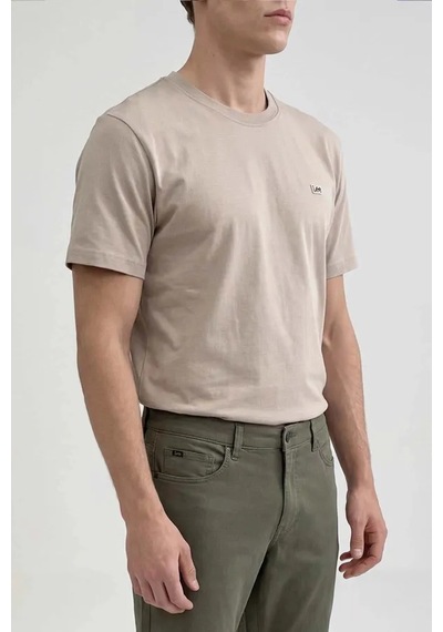 Lee Erkek T-shirt L60ufq614 Bej