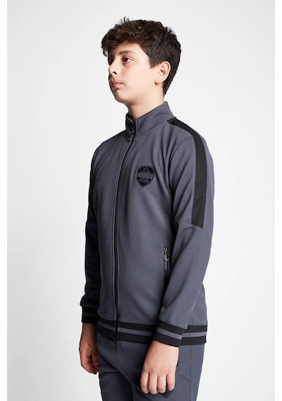 Lescon 23b-3124 Fermuarlı Üst Çocuk Sweatshirt 001 Antrasit