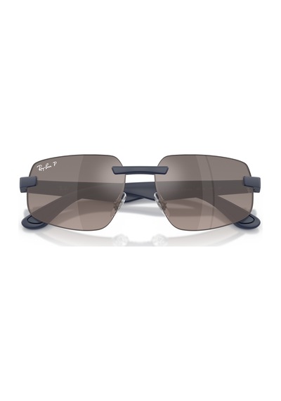 Ray-ban Rb4475ch 63315j 60 Polarize Unisex Güneş Gözlüğü Lacivert
