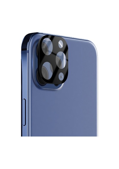 Apple Uyumlu iPhone 12 Pro Max 6.7" 3D Full Kaplama Tempered Cam Kamera Koruyucu