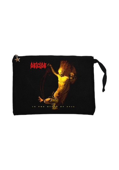Deicide İn The Minds Of Evil Siyah Astarlı Cüzdan / El Çantası Siyah