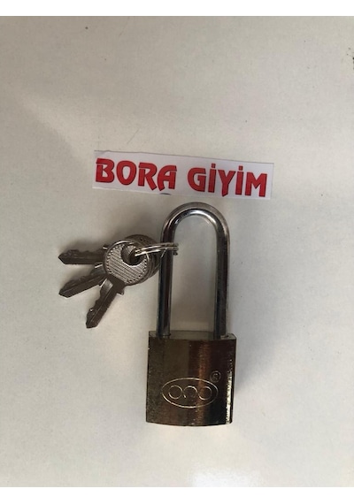 Asker 6 Lı Set Bot Kilidi Çanta Kilidi Cüzdan - 2 Adet Vatka Diki Çok Renkli