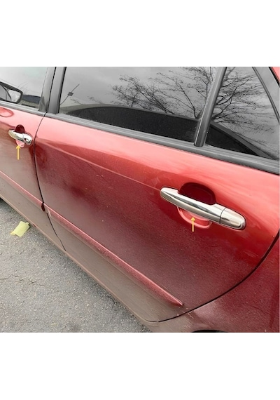 Ebal Otomotiv Toyota Corolla Uyumlu Verso Krom Kapı Kolu 4 Kapı 2004-2009 P. Çelik