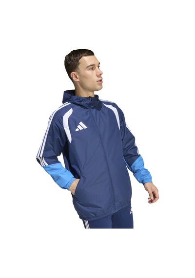 Tenabl/rayblu/whıte Adidas Erkek Futbol Eşofman Üstü Tiro26c Aw Jkt Jy8869 Mavi