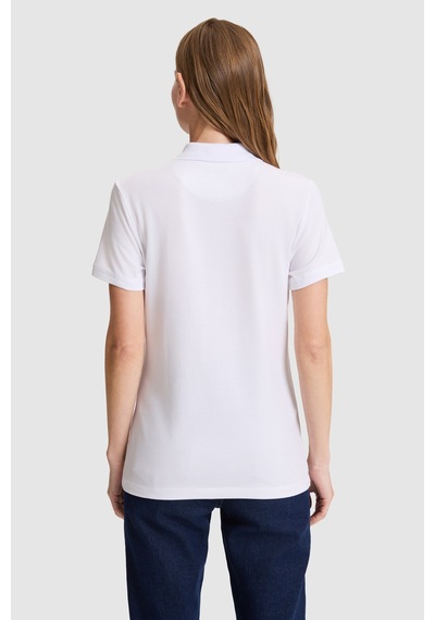 U.s. Polo Assn. Kadın Beyaz Tişört Basic 50326475-vr013