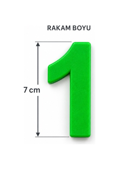 Mıknatıslı Rakamlar 0-9 Arası Eğitici Oyuncak