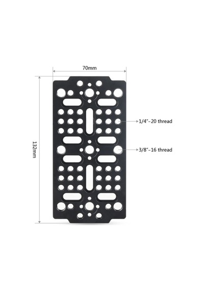 Smallrig 1681 Çok Amaçlı Peynir Plakası Cheeseplate
