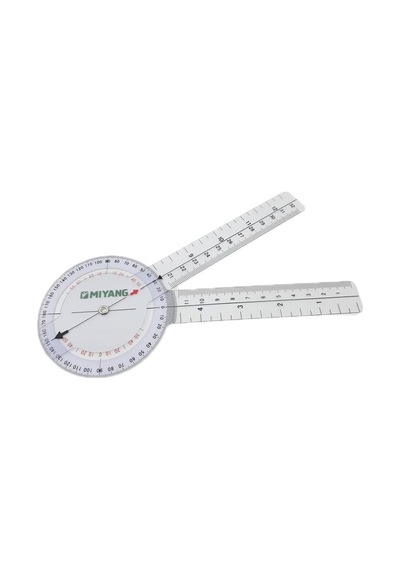 Gonyometre 20 Cm, 360 Derece Plastik Eha Ölçer