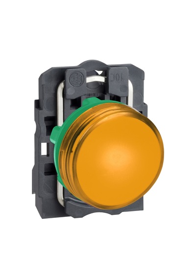 Schneider XB5AVB5 turuncu Sinyal Lambası Ø22 LED 24V plastik