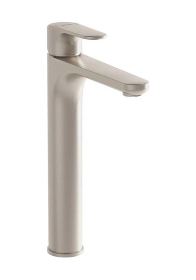 VitrA Root Round Lavabo Bataryası Çanak Fırçalı Nikel A4270734 Krom