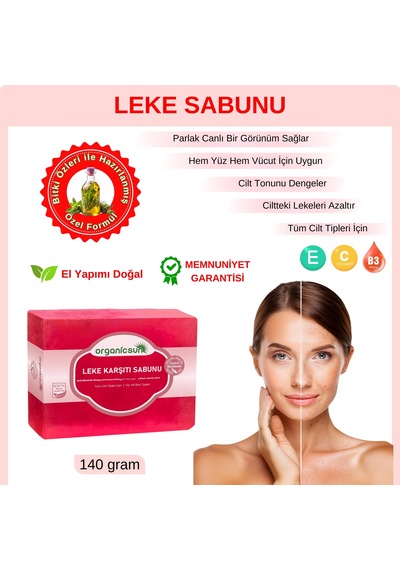 Organicsun Leke Karşıtı Sabun 140 G