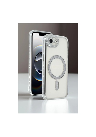 Apple İphone 16e Joke Simli Magneticsafe Kılıf - Mavi