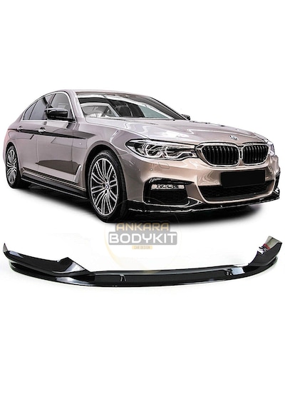 G30 M Sport Ön Lip - Plastik - Parlak Siyah