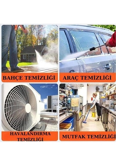 Şarjlı Ve Yüksek Basınçlı Oto Yı. Makinesi Ve Sulama Tabancası Bahçe Yı. Makinesi